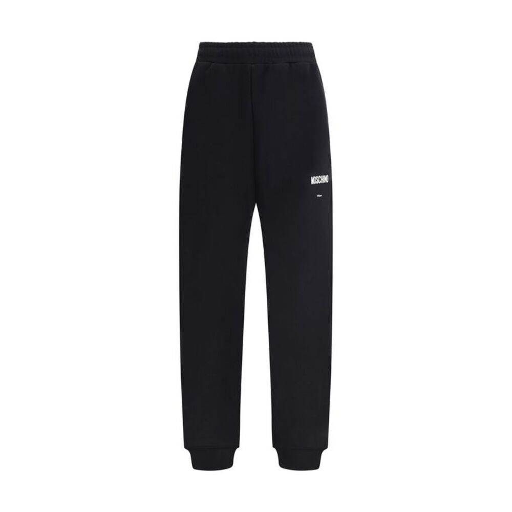 Moschino Black Cotton Casual Men's Pants